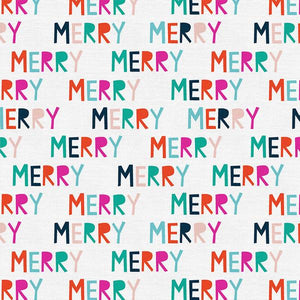 Paintbrush Studio Handmade Holiday Merry White