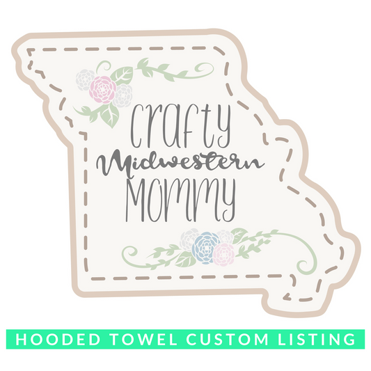 Custom ADULT Hooded Towel Order
