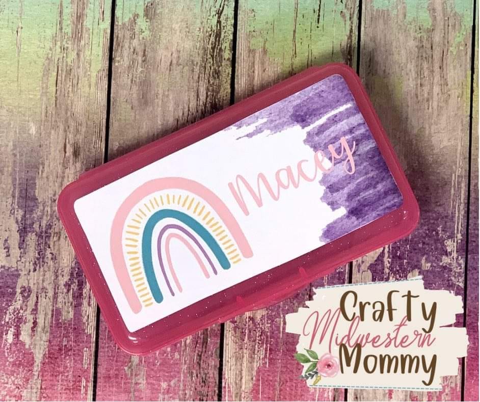 Personalized Supply or Pencil Box Label